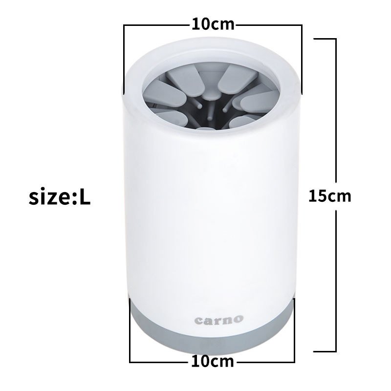 Portable Pet Paw Cleaner Cup Soft Silicone Comb - Image 2