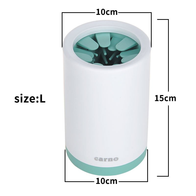Portable Pet Paw Cleaner Cup Soft Silicone Comb - Image 4