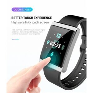 Super Screen Smart Watch – Bluetooth Fitness Tracker with Touchscreen Display