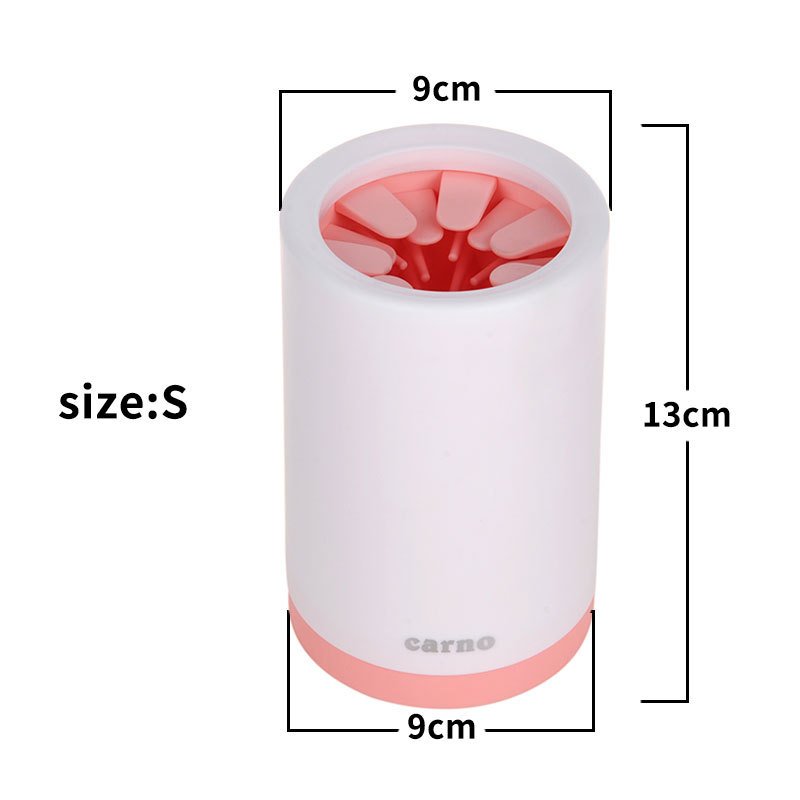 Portable Pet Paw Cleaner Cup Soft Silicone Comb - Image 9