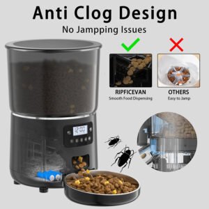 Pet 4L Smart Graffiti APP Automatic Pet Feeder