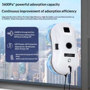 Automatic Window Cleaning Robot – Smart Glass Cleaner for Home & Office