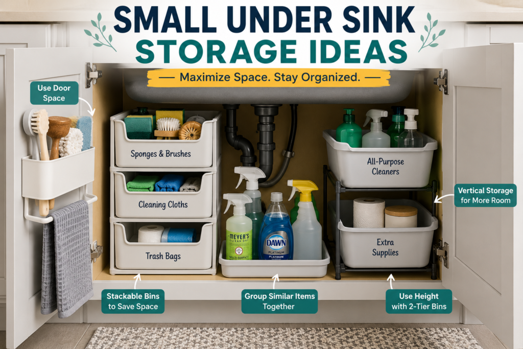 Small under sink storage ideas