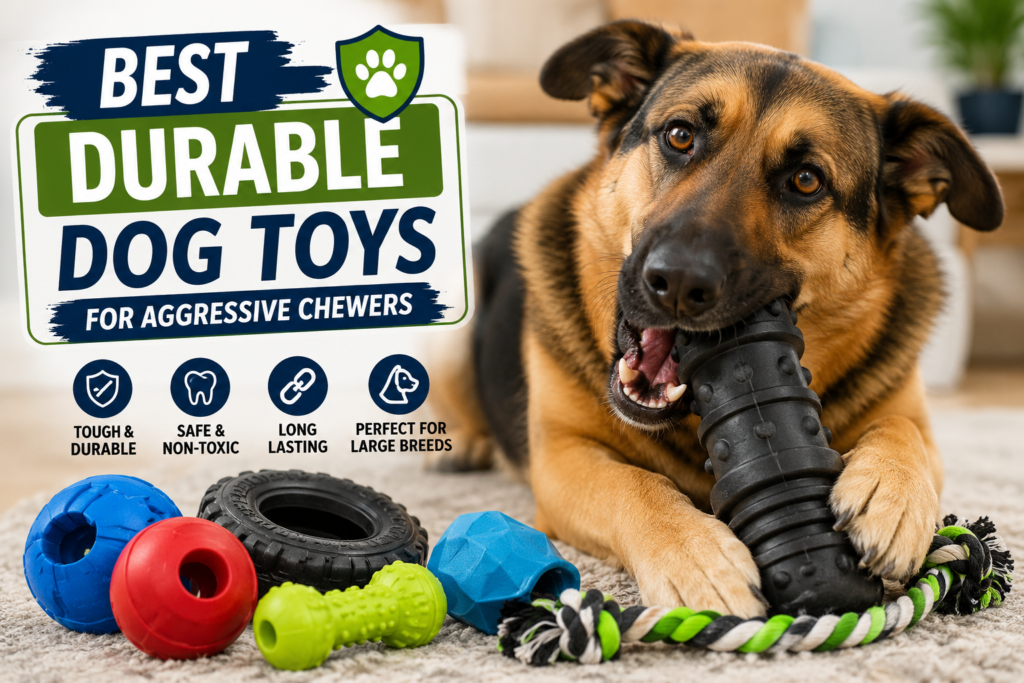 Best durable dog toys for aggressive chewers