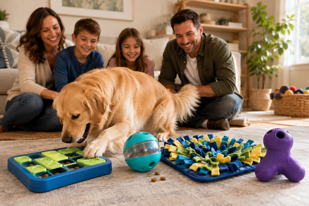 Best interactive dog toys for mental stimulation and boredom