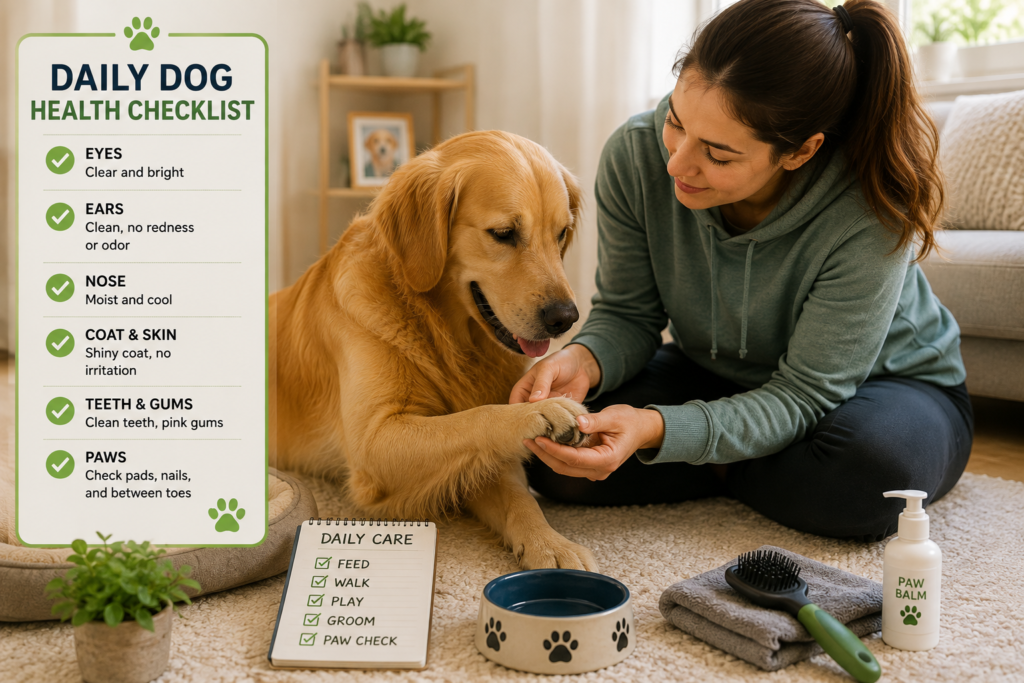 daily dog care checklists