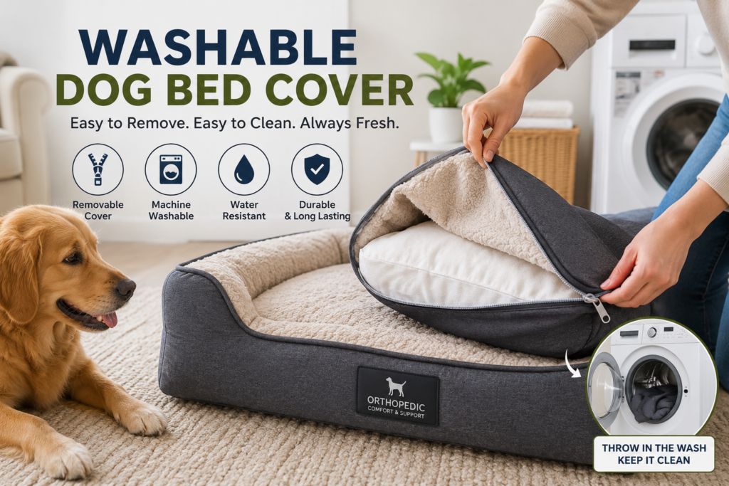 dog bed cover